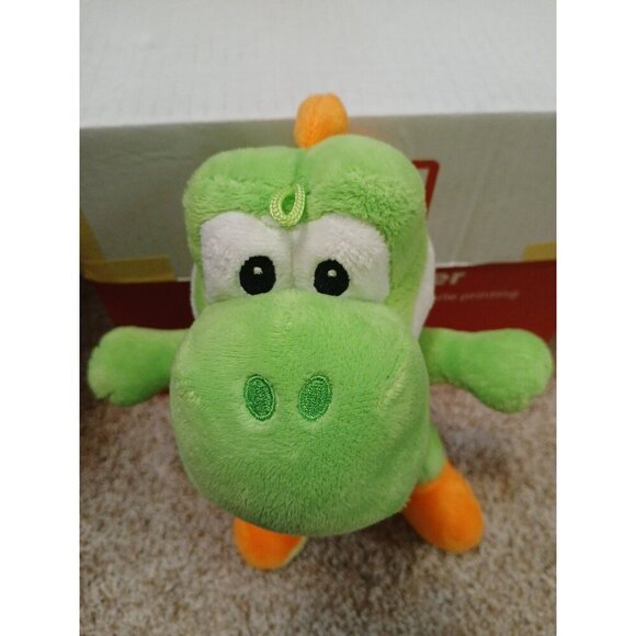 Nintendo Super Mario 18" Yoshi Turtle Plush 2020 FROM SMOKE FREE HOME - Picture 2 of 6